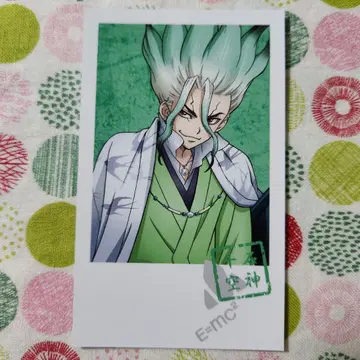 Dr.STONE 폴라로이드풍 카드 일본 의류 마루이 이시가미 센쿠