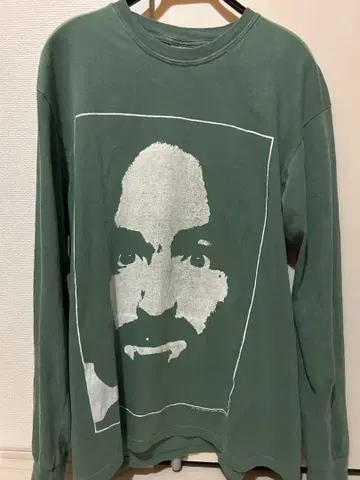 Comfort Colors 그린 긴팔 티셔츠 L