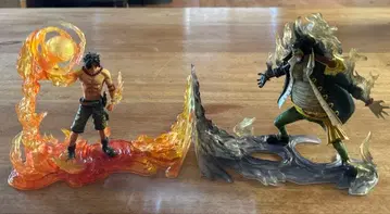 원피스 에이스 검은 수염 피규어 세트