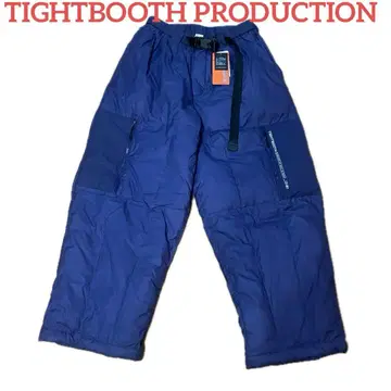 타이트 부스 다운 나일론 팬츠 퍼플