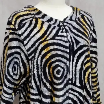 타월 살롱 카라카라 프론트 지퍼 원피스