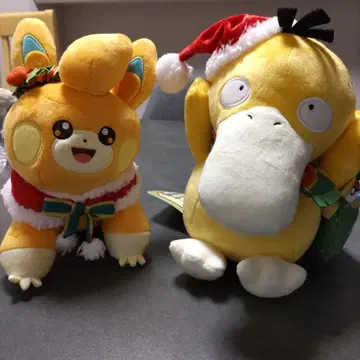 포켓몬 센터 크리스마스 코닥 파모 봉제 인형