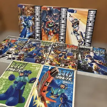 록맨 X 메가믹스 세트 이와모토 요시히로 아리가 히토시 복간닷컴