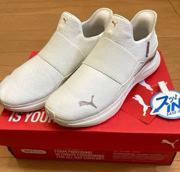 PUMA 우먼 소프트라이드 하모니 이즈인 23cm 화이트
