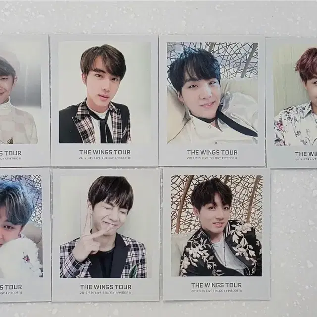 방탄소년단 bts 윙즈투어md 티켓앨범 폴라로이드포함 미개봉