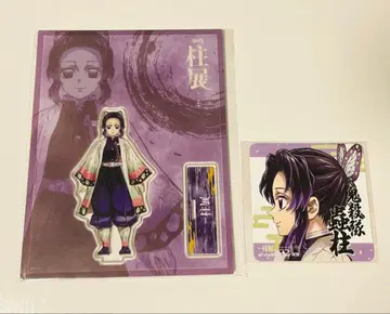 코쵸우 시노부 귀멸의 칼날 기둥전 아크릴 스탠드 키 비주얼 코스터