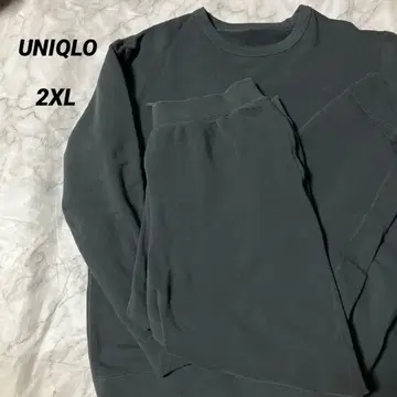 [ UNIQLO ] 유니클로 울트라 스트레치 맨투맨 상하의 세트 2XL