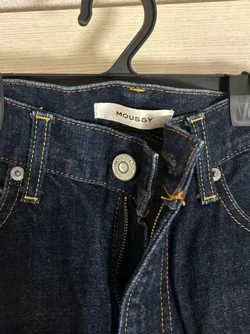 MOUSSY 스트레이트 데님 24