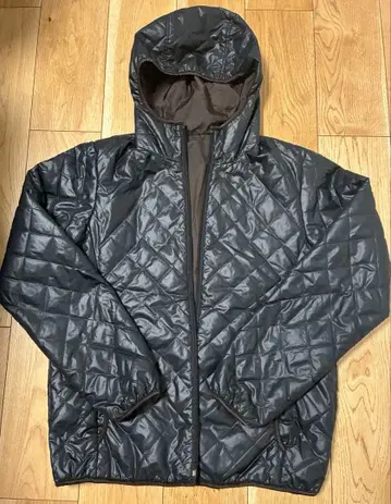 유니클로 리버서블 퀼팅 자켓