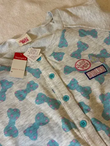 택 포함 새상품 트림프 발꿈치까지 푹 감싸는 파자마 점프수트