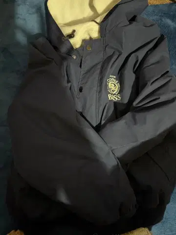 SUNTORY BOSS COFFEE 자켓 네이비