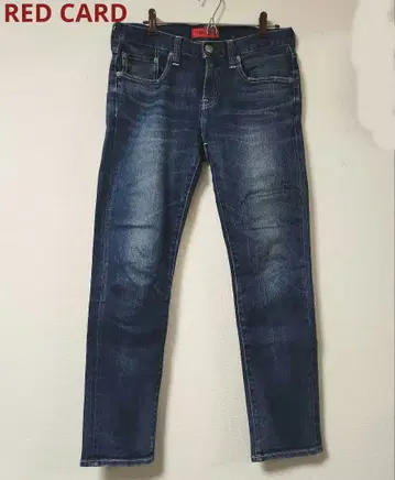 RED CARD Rhythm 리듬 26862 슬림 테이퍼트 데님