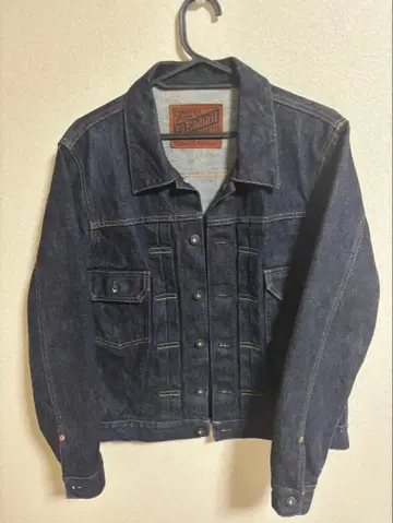 El Radial 다크 블루 데님 자켓