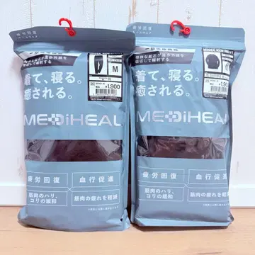 워크맨 MEDIHEAL 메디힐 룸웨어 M 긴팔 블랙