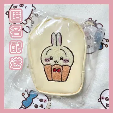 [ 미사용 새상품 ] 치이카와 (먼작귀) 아베일 토끼 사가라 자수 파우치