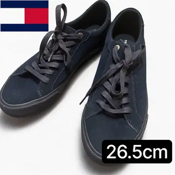 [ 새상품급 ] TOMMY HILFIGER 네이비 스니커즈 26.5cm