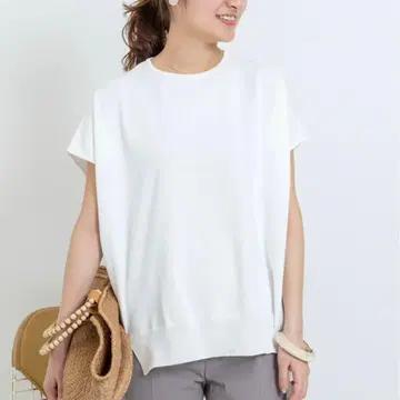 IENA 이에나 풀오버 니트 흰색 화이트