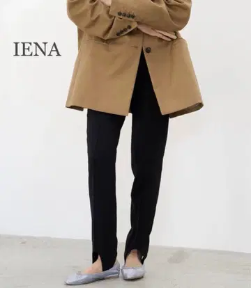 [ 미사용 새상품 택 포함 ] IENA 핀턱 스키 팬츠 36 사이즈