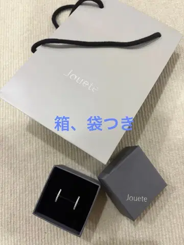 Jouete 지르코니아 후프 귀걸이 쥬에테 귀걸이