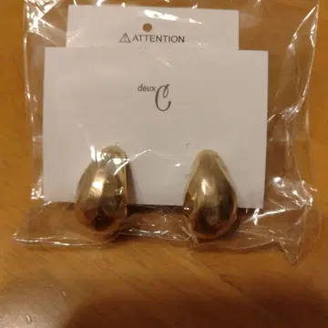 골드 페어 귀찌 미개봉