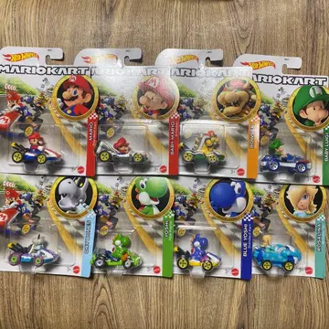 핫휠 마리오 카트 8종 세트 988S-GBG25 마텔 미니카