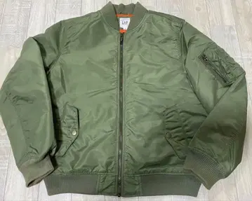 GAP MA-1 자켓 카키 오렌지