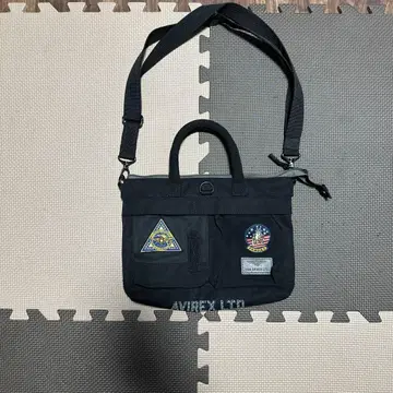 AVIREX LTD. 블랙 숄더백