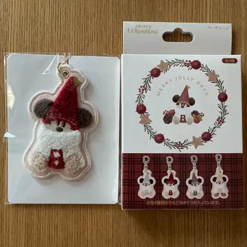 새상품 익명 배송 도쿄 디즈니 리조트 2025 리루린린 키체인 빨간색