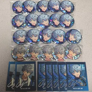 앙스타 세나 이즈미 홀로그램 캔뱃지 파샤츠