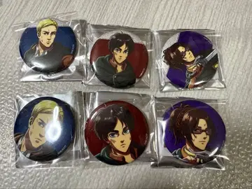 진격의 거인 그려낸 싸움 이후 ver. 트레이딩 글리터 캔뱃지