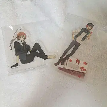 문호 스트레이독스 나카하라 츄야 아크릴 스탠드 2개 세트