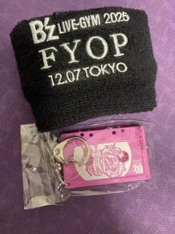 B'z LIVE-GYM 2025 FYOP 가챠 카세트, 리스트 밴드 세트