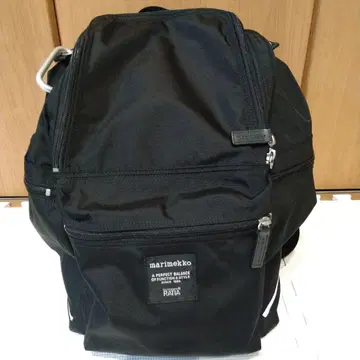 블랙 백팩 marimekko