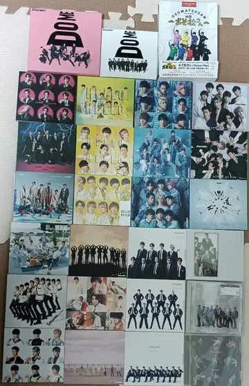 Snow Man DVD CD 싱글 앨범 오소마츠 6쌍둥이 총 27점