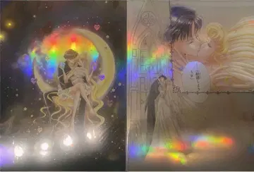 [ 미개봉 새상품 ] 세일러문 세일러문 카페 오로라 포스터 2종 세트