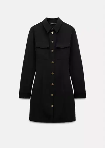 ZARA 크레이프 미니 원피스