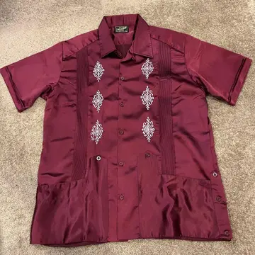 [ 거의 미사용 ] ESTRELLA STANDARD 쿠바 셔츠 38