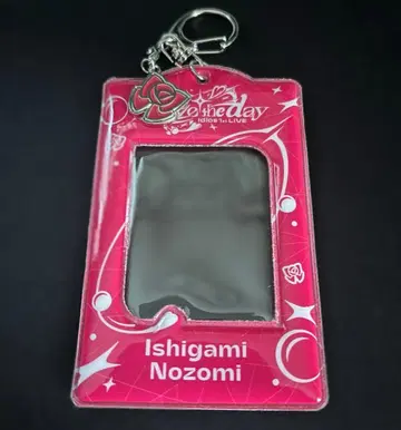 이시가미 노조미 참 포함 폴라로이드풍 카드 홀더 Idios