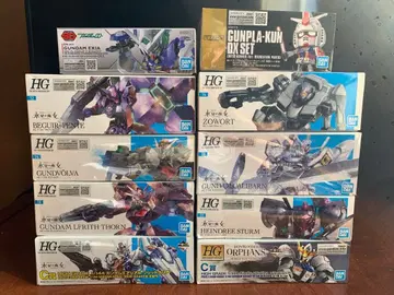 HG 건담 프라모델 세트 10개 미조립 수성의 마녀 외