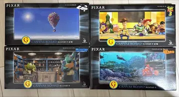 픽사 Happy 복권 캔버스 보드 4종