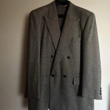 빈티지 CARVEN 더블 브레스트 자켓 그레이 가을/겨울 새상품급