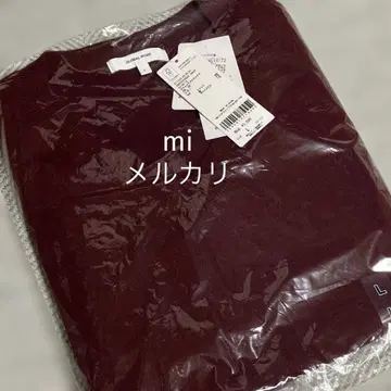 글로벌 워크 맨투맨 라이크 V넥 풀오버 보르도 L