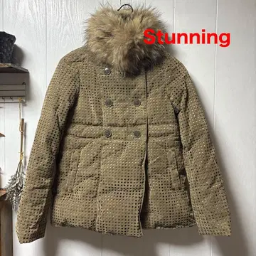 Stunning 펀칭 다운 자켓