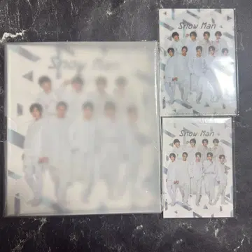 미개봉 새상품 Snow Man 2021 굿즈 3종 세트