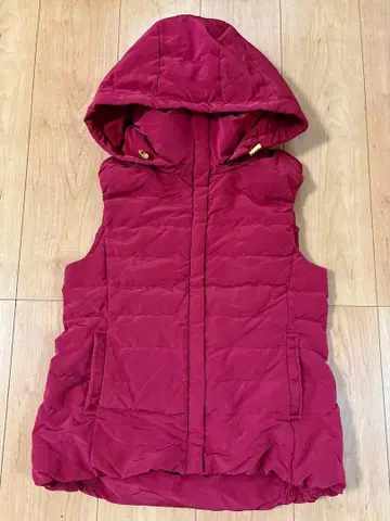 [택 포함 새상품] anyFAM 다운 베스트 보르도