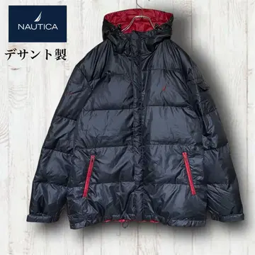 NAUTICA 데상트제 다운 자켓 90~00s 자수 로고