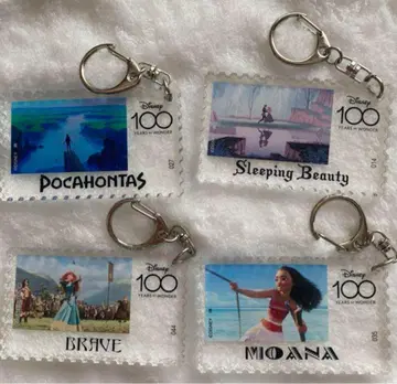 디즈니 캐릭터 키링 세트