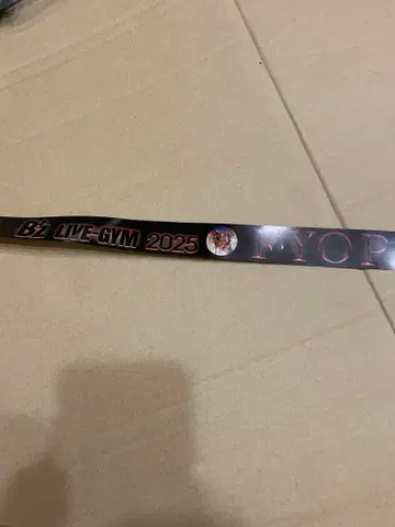 B'z LIVE-GYM 2025 FYOP 은색 테이프 1개