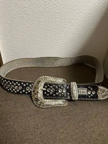 b.b.simon 벨트 스와로브스키 hiphop