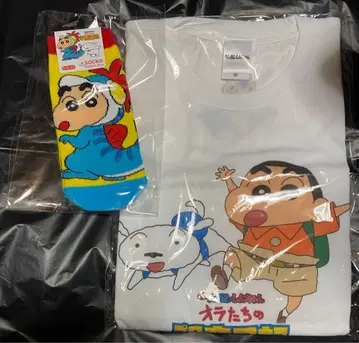 짱구는 못말려 공룡 일기 티셔츠 & 양말